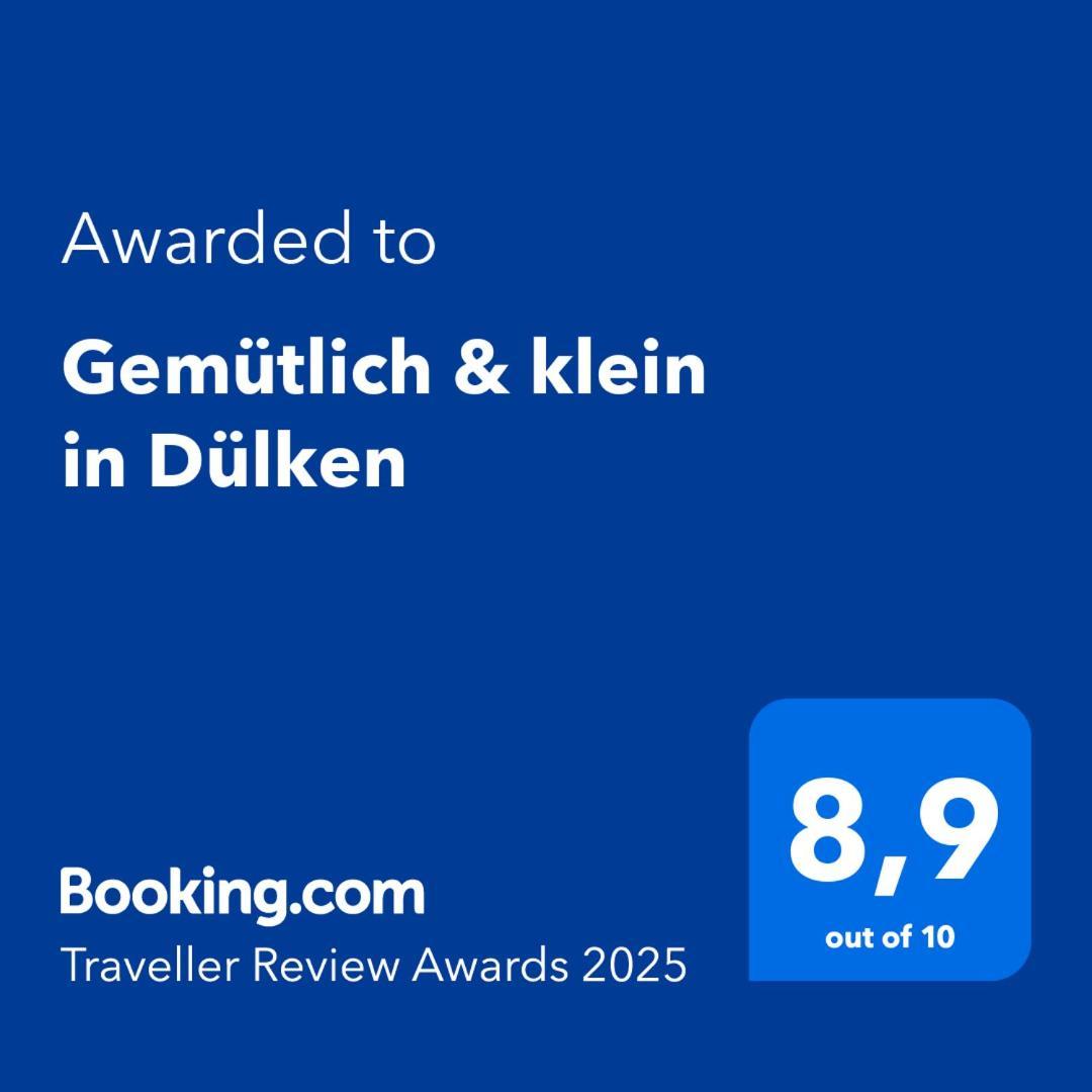 菲尔森Gemuetlich & Klein In Duelken公寓 外观 照片